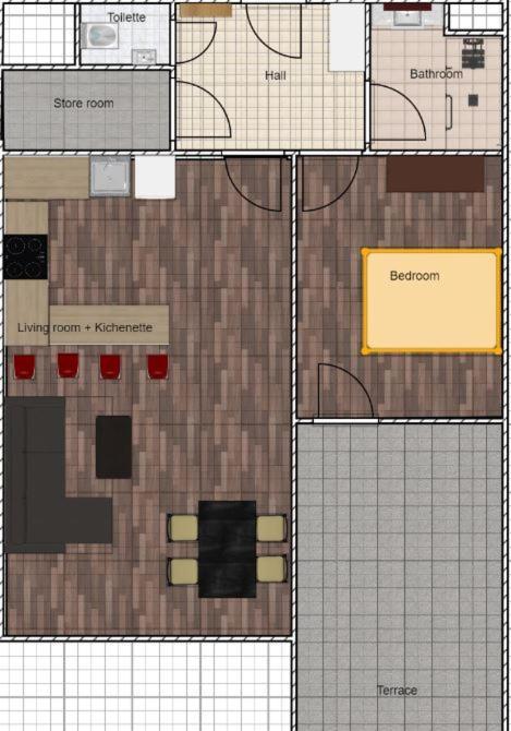 Apartamento Auriapartments Karlin 2kk S Terasou A Parkovanim *